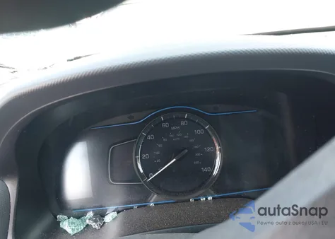 2019 Hyundai Ioniq Hybrid Blue из США, поврежденный, VIN KMHC65LC6KU166853